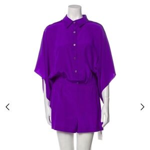 100% silk Jay Godfrey silk romper